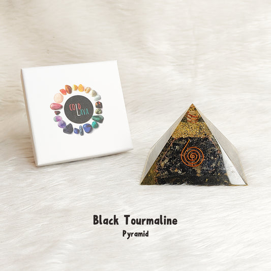 Black Tourmaline Pyramid