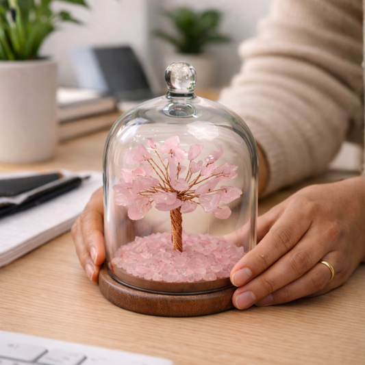 Rose Quartz Dome Tree