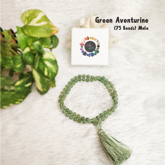 Green Aventurine Crystal Mala