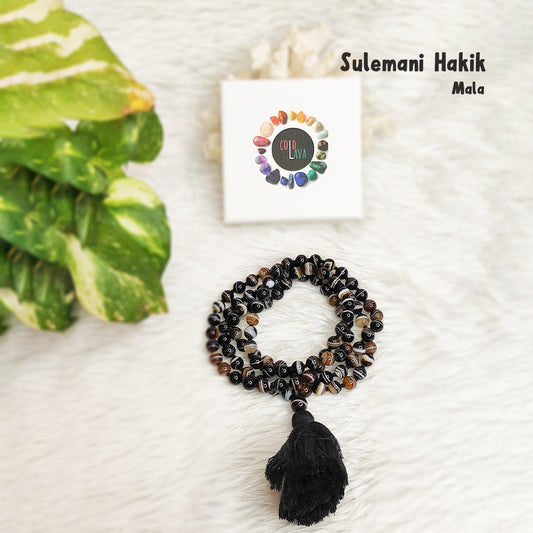 Sulemani Hakik Crystal Mala
