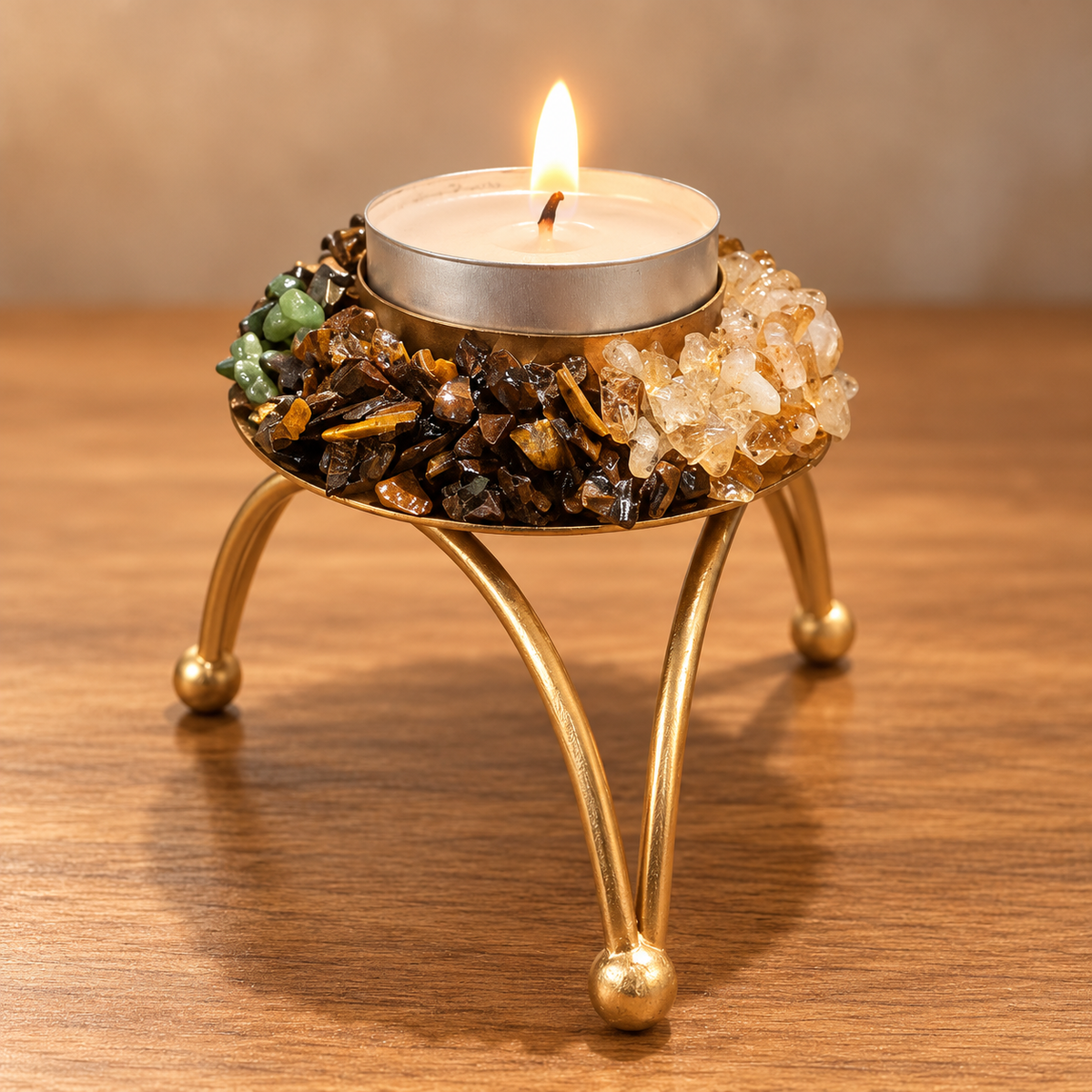Abundance Tea Light Candle Holder
