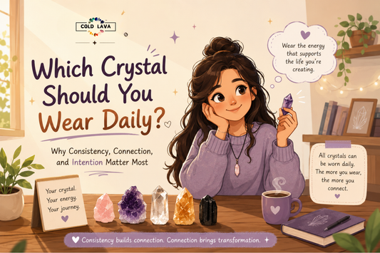 Which Crystal Should You Wear Daily? A Simple Guide by Cold Lava Studio