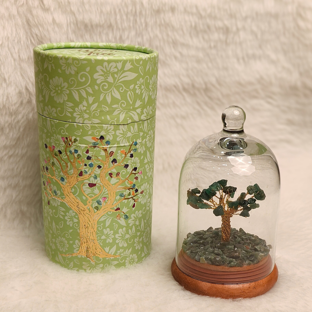 Green Aventurine Dome Tree