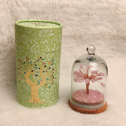 Rose Quartz Dome Tree