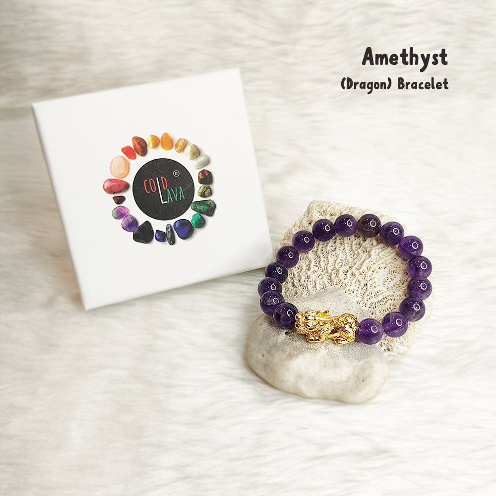 Amethyst Pixiu Bracelet