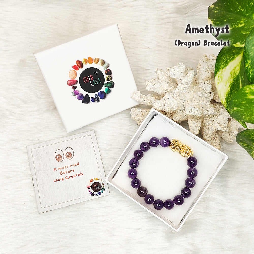 Amethyst Pixiu Bracelet