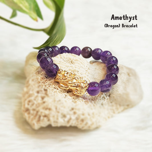 Amethyst Pixiu Bracelet