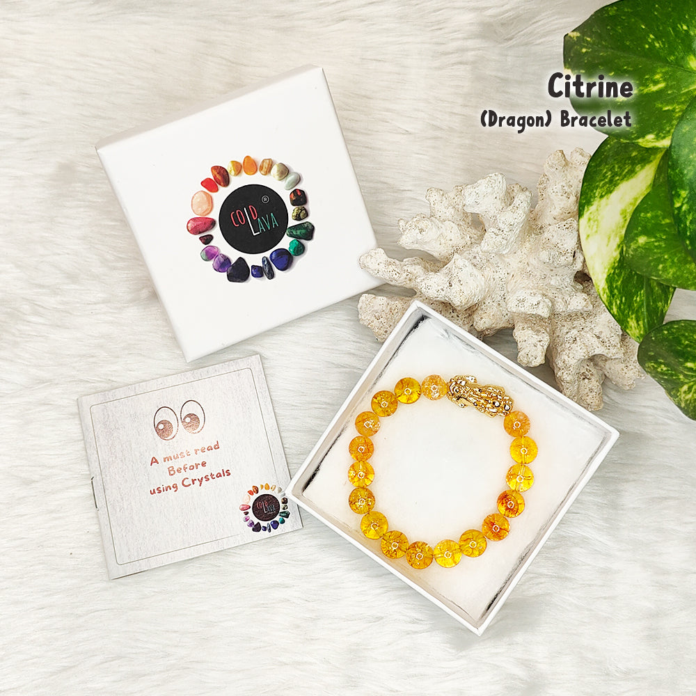 Citrine Pixiu Bracelet