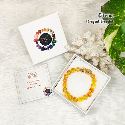 Citrine Pixiu Bracelet