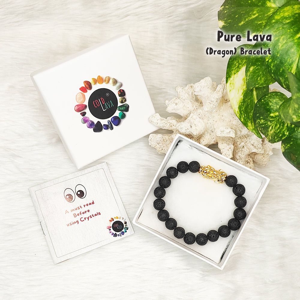 Lava Stone Pixiu Bracelet