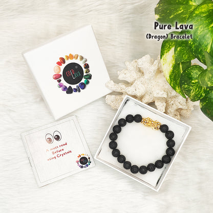 Lava Stone Pixiu Bracelet