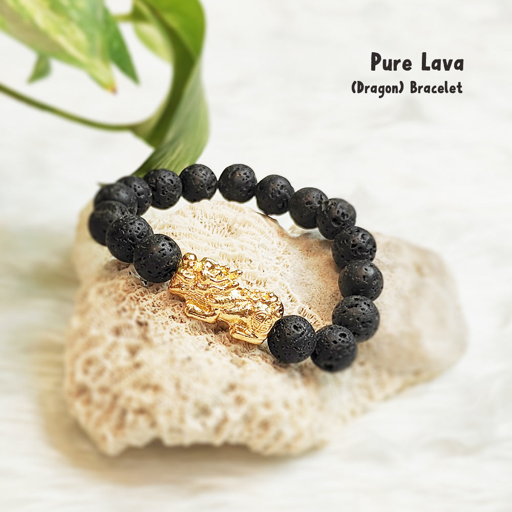 Lava Stone Pixiu Bracelet