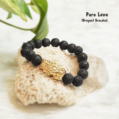 Lava Stone Pixiu Bracelet