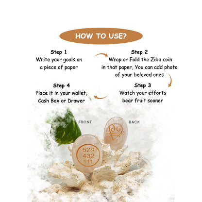 Rose Quartz Zibu Coin