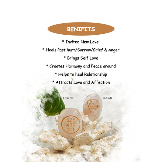 Rose Quartz Zibu Coin