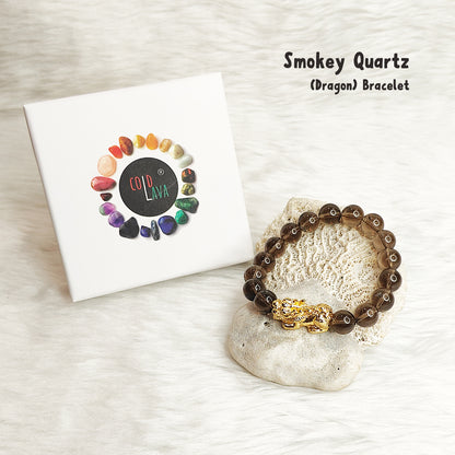 Smokey Quartz Pixiu Bracelet
