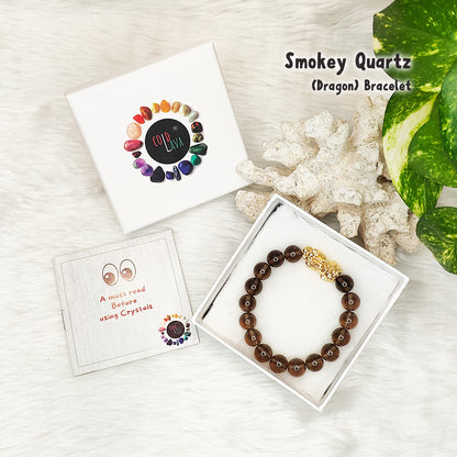 Smokey Quartz Pixiu Bracelet