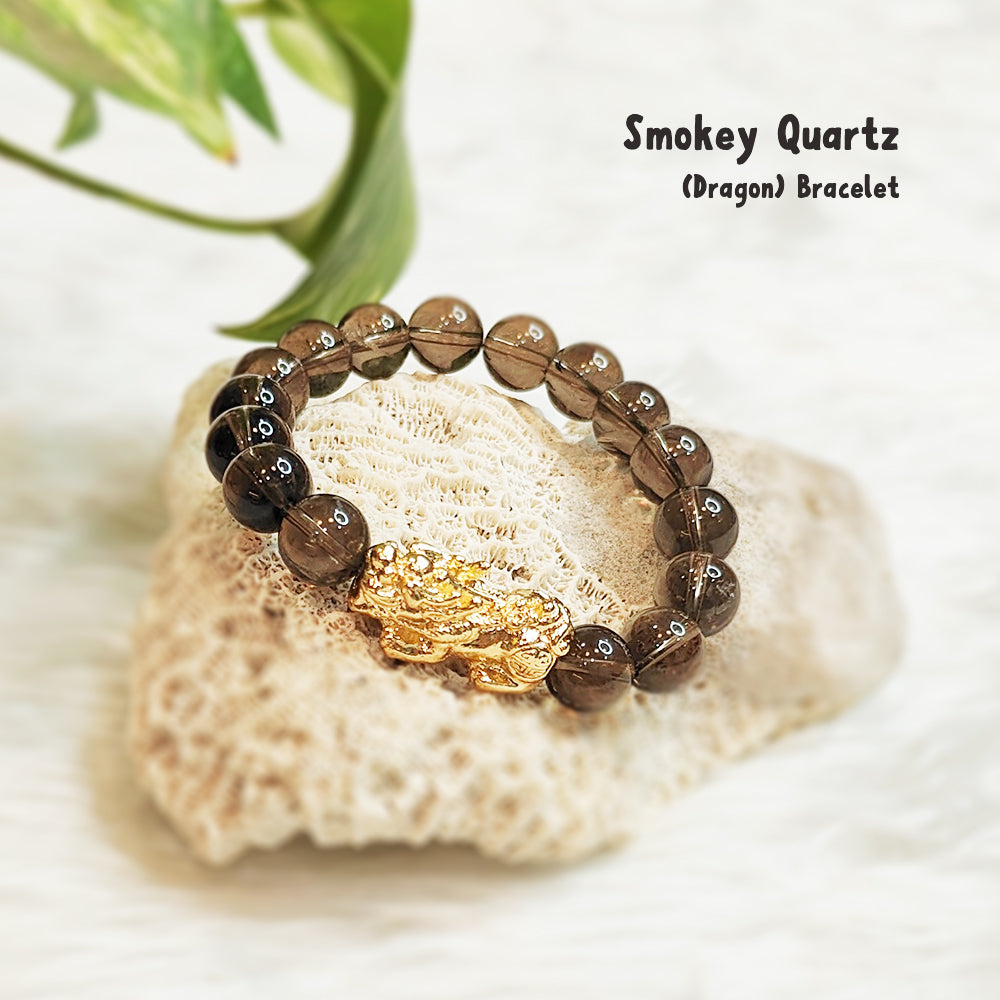 Smokey Quartz Pixiu Bracelet