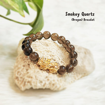 Smokey Quartz Pixiu Bracelet