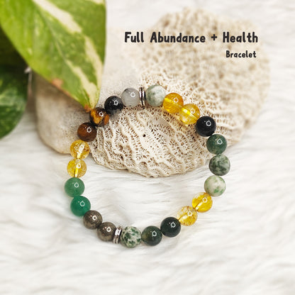 Abundance + Health Bracelet