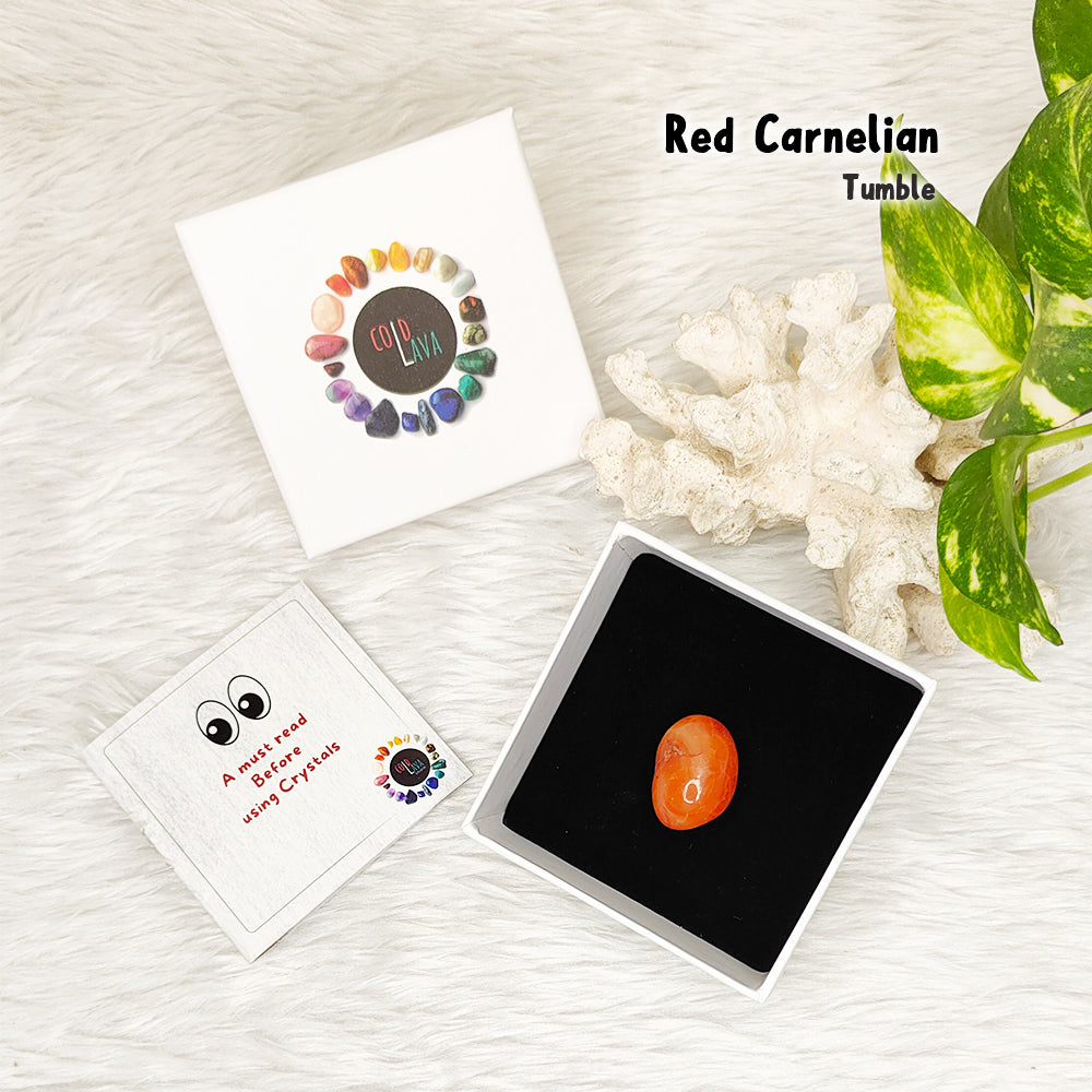 Red Carnelian Tumble Stone