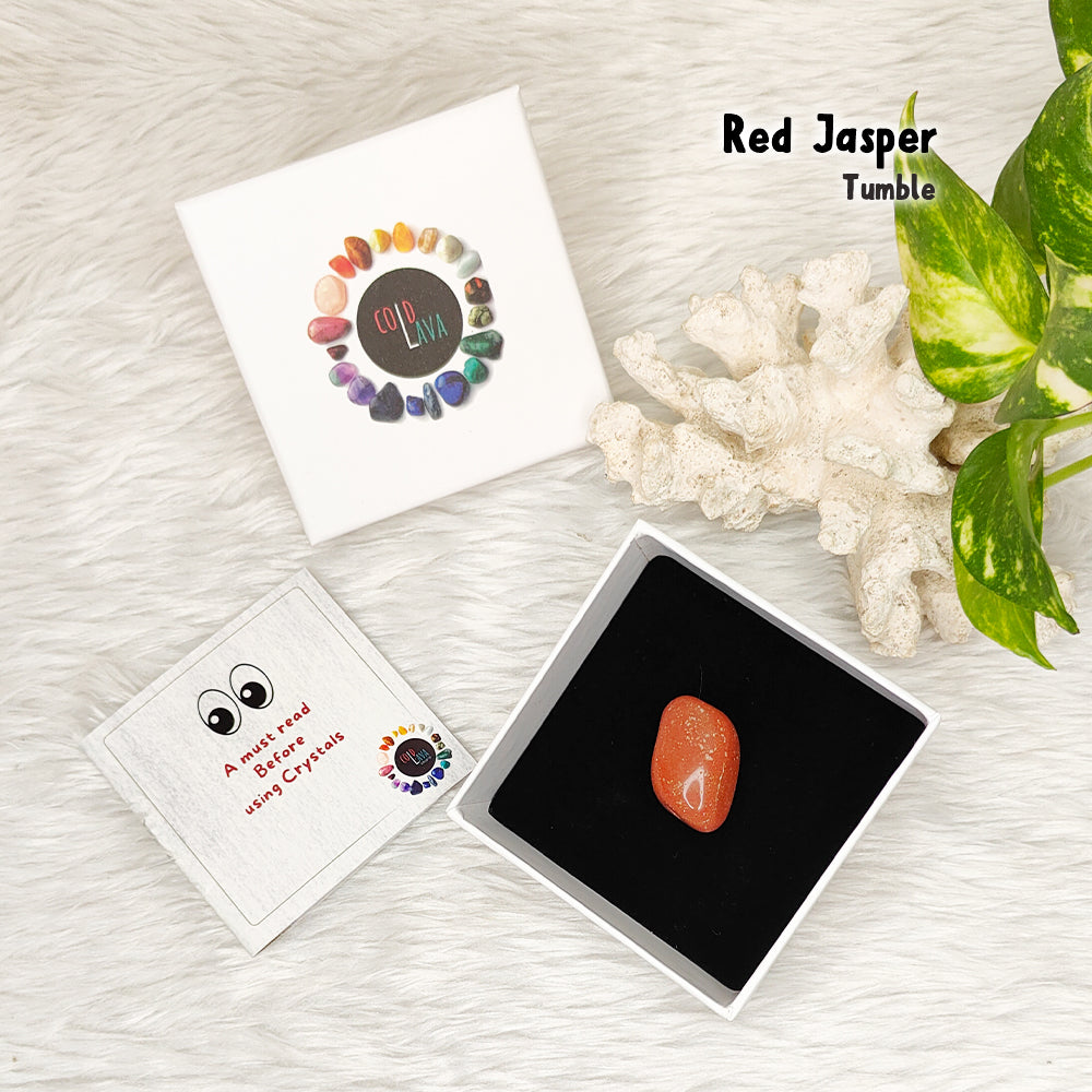 Red Jasper Tumble Stone