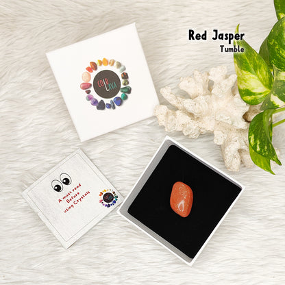 Red Jasper Tumble Stone