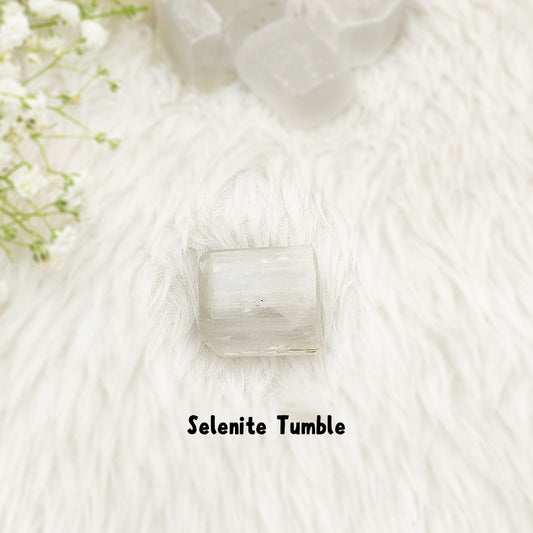 Selenite Tumble Stone