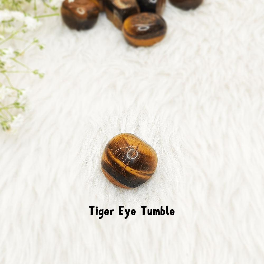 Tiger Eye Tumble Stone