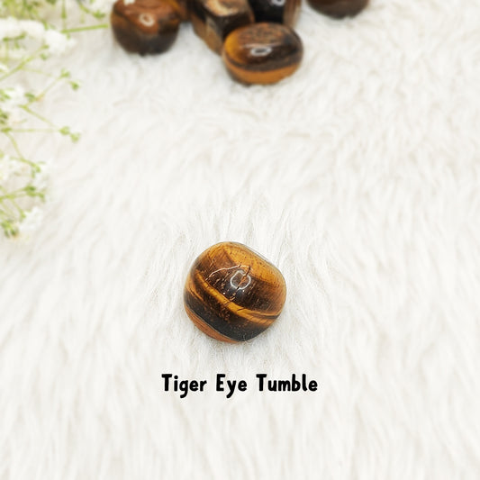 Tiger Eye Tumble Stone
