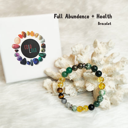 Abundance + Health Bracelet