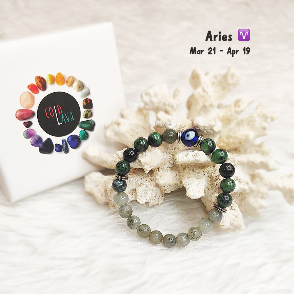 Aries – मेष (Mesh) Zodiac Bracelet
