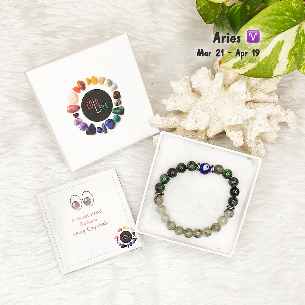 Aries – मेष (Mesh) Zodiac Bracelet