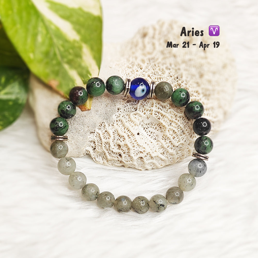 Aries – मेष (Mesh) Zodiac Bracelet