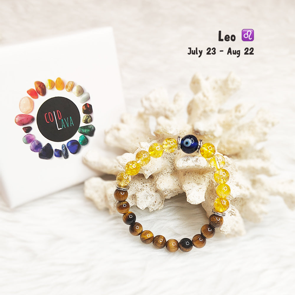 Leo – सिंह (Singh) Zodiac Bracelet