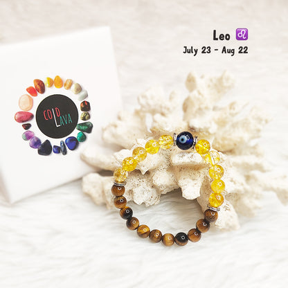 Leo – सिंह (Singh) Zodiac Bracelet