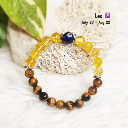 Leo – सिंह (Singh) Zodiac Bracelet