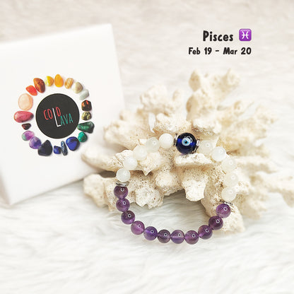 Pisces – मीन (Meen) Zodiac Bracelet