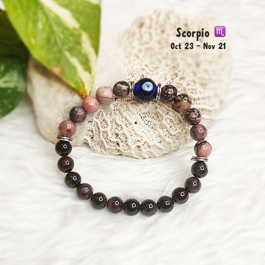Scorpio – वृश्चिक (Vrishchik) Zodiac Bracelet