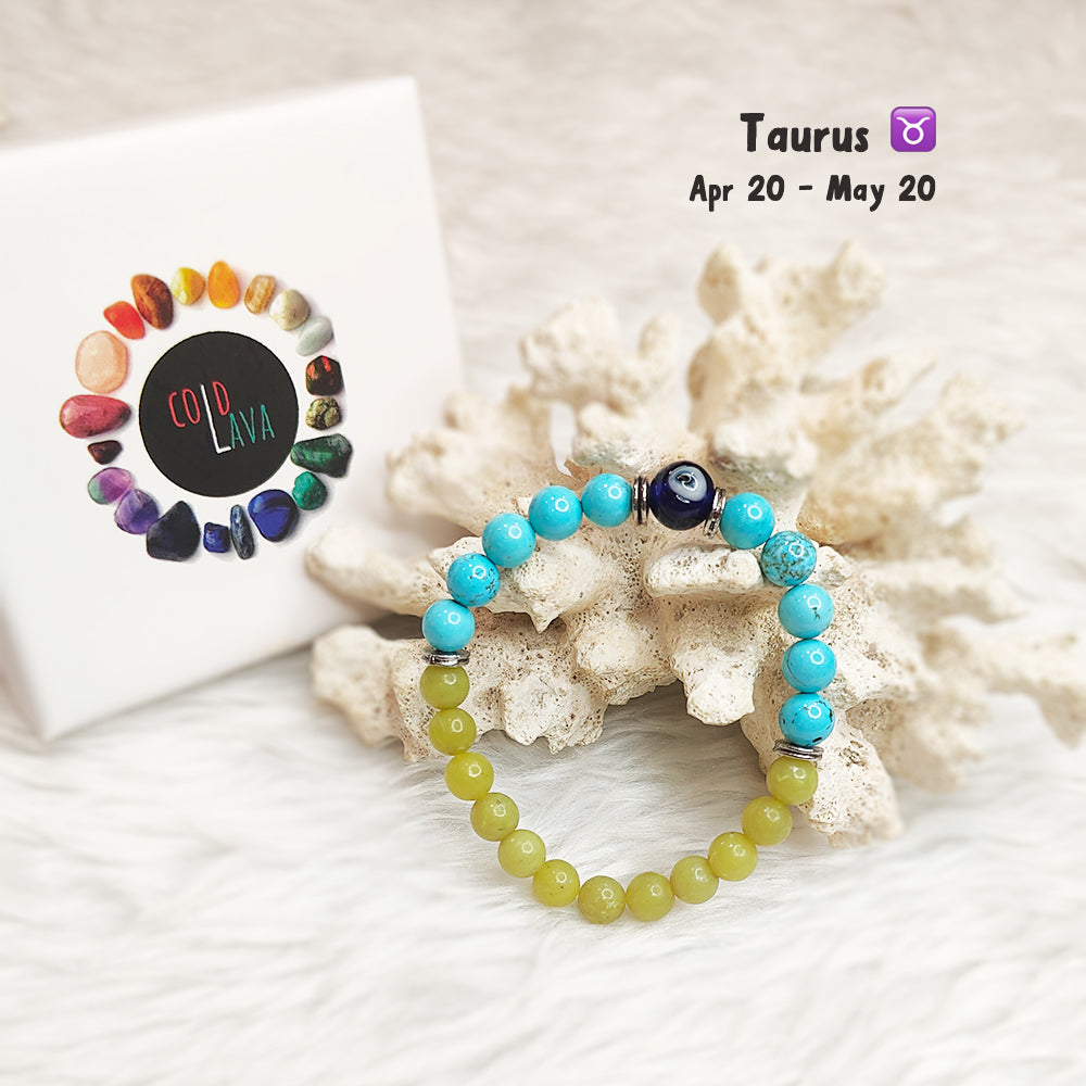 Taurus – वृषभ (Vrishabh) Zodiac Bracelet