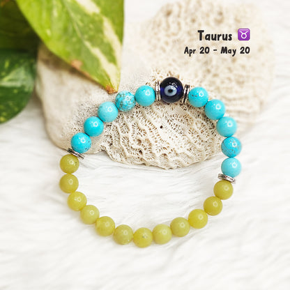 Taurus – वृषभ (Vrishabh) Zodiac Bracelet