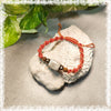 Pyrite Crystal Rakhi, close-up of beads – Cold Lava Studio