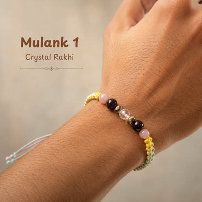 Mulank 1 Crystal Rakhi