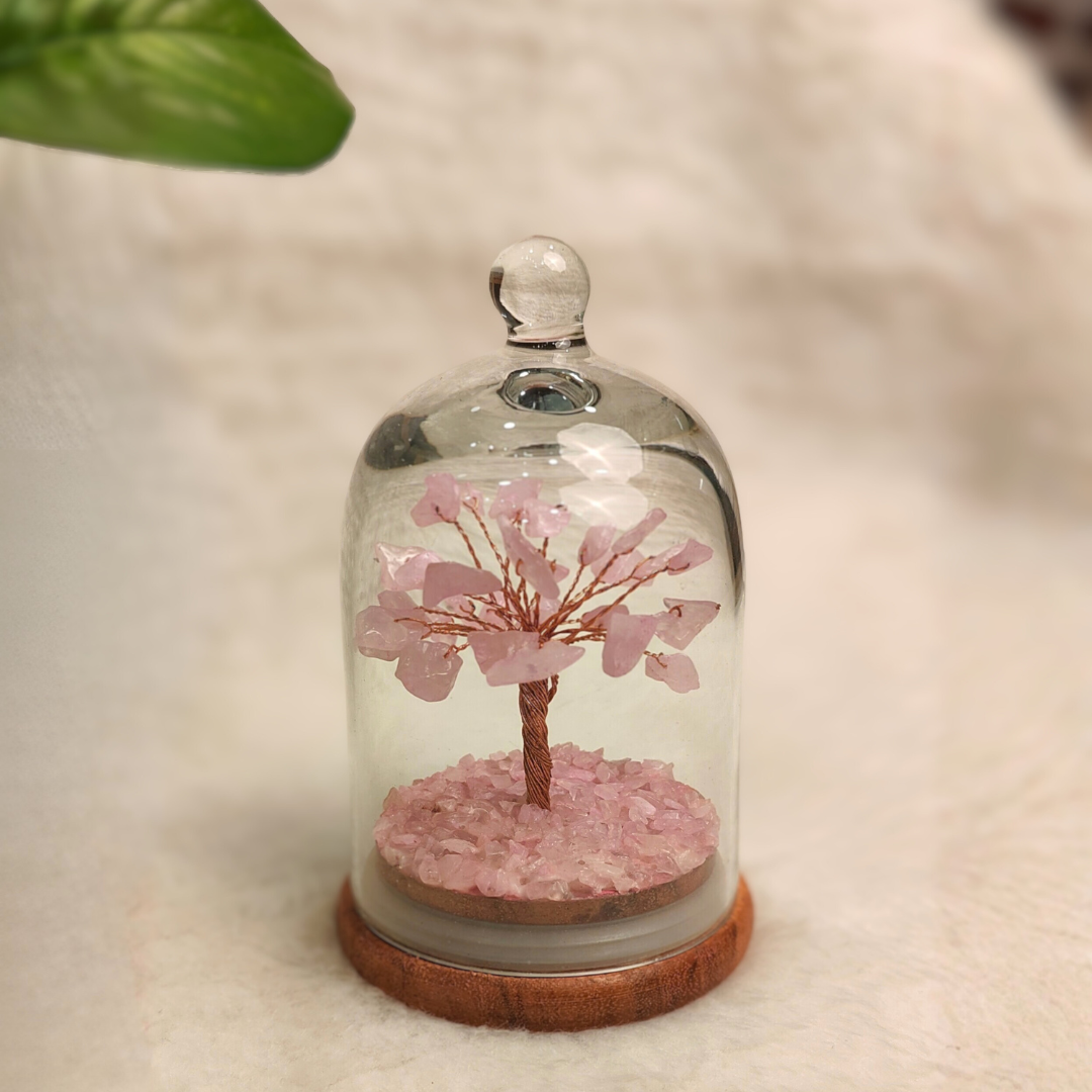 Rose Quartz Dome Tree
