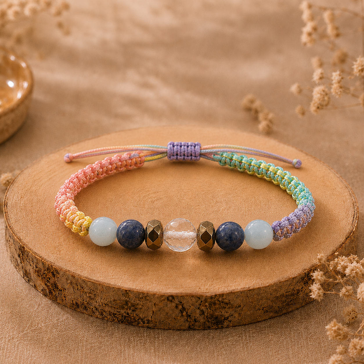 Mulank 5 Crystal Rakhi